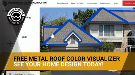 metal roof and house color combinations|metal roof siding color simulator.